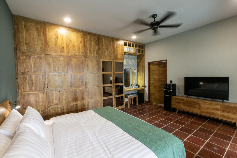Villa Casa Kecil Room with TV